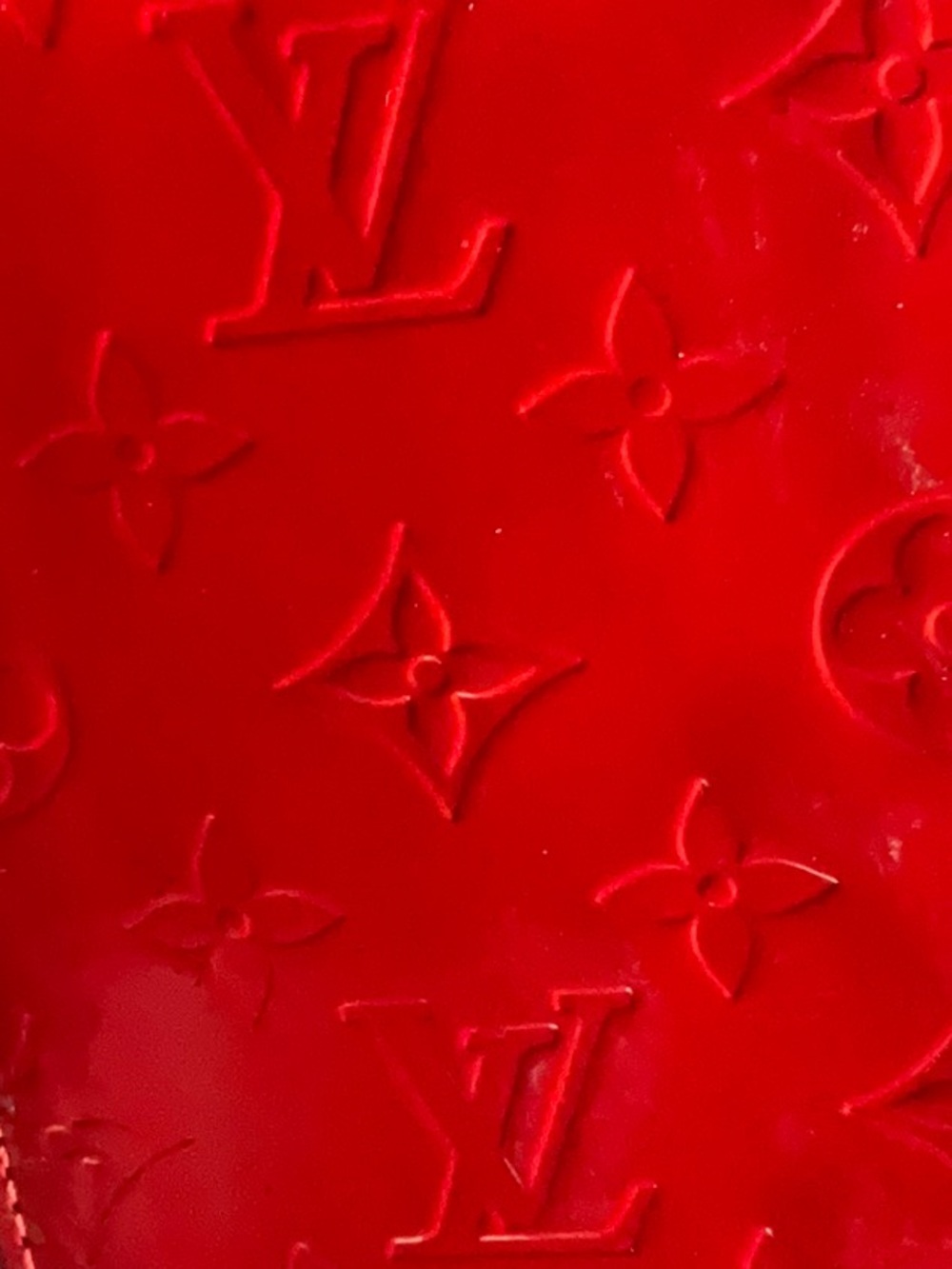 Beautiful Louis Vuitton Red Used Lux Mini Bag 2800 R - Picture 3 of 4